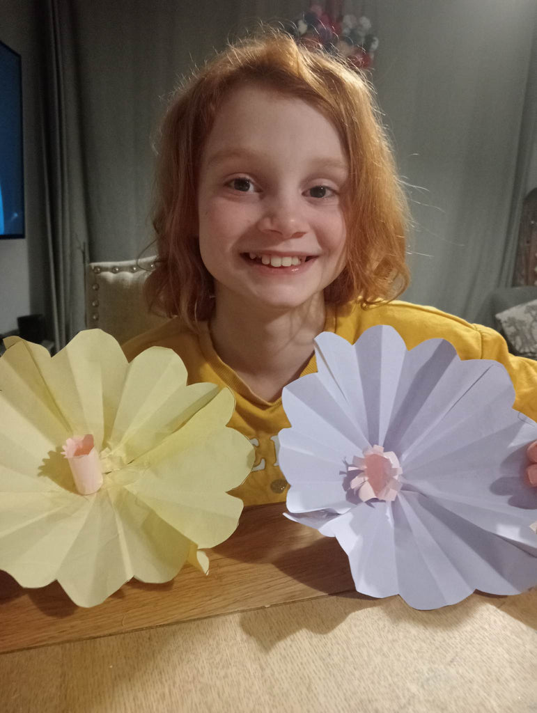 Summer Paper Flower Project