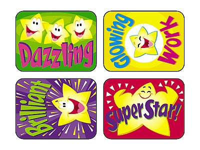 Super Stars Applause Stickers - 100 Stickers