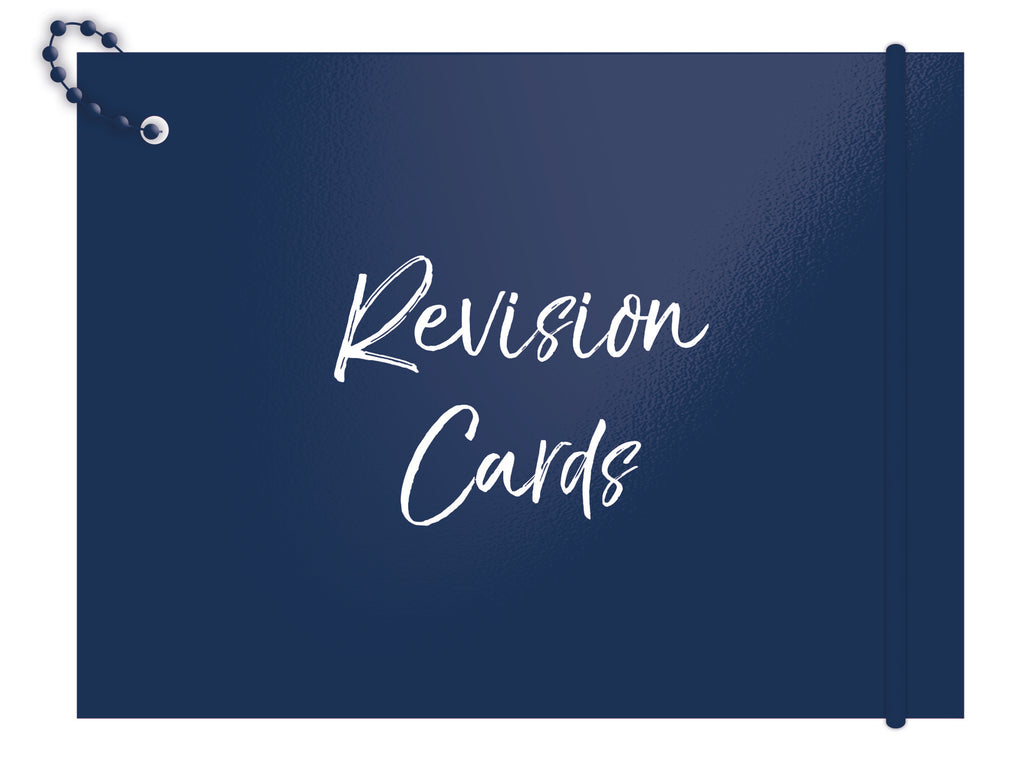 revision note cards