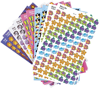 Animal Supershapes Variety Pack - 2500 stickers!