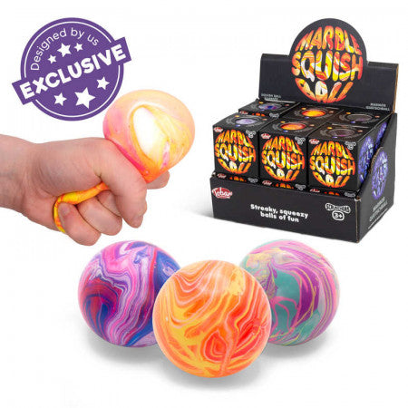 🪨 Elevate your squish game with our marble-effect squish ball! 🌟
