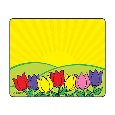 Spring Flower Name Tags - Name Labels - 36 per pack