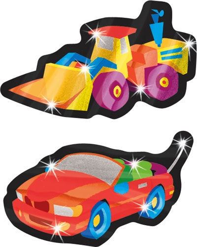 Vroom Vehicles Foil Bright Stickers