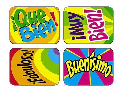 Fabuloso! - Spanish Hooray Words - 100 Stickers