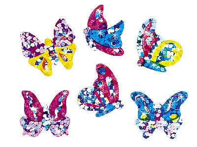 Brilliant Butterflies - 72 stickers - butterfly - minibeasts
