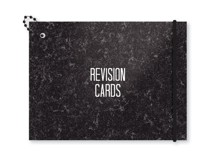 Revision cards - marble 