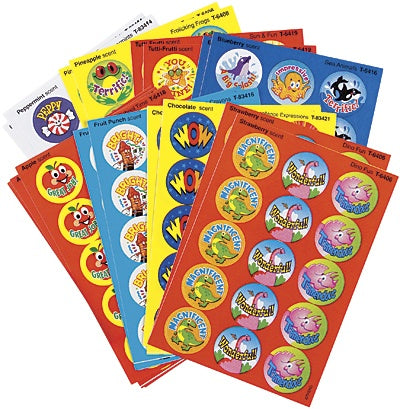 Positive Words Variety Pack Smelly Stickers - 300 stickers