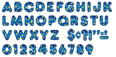 Star Bright Ready letters - Display Letters