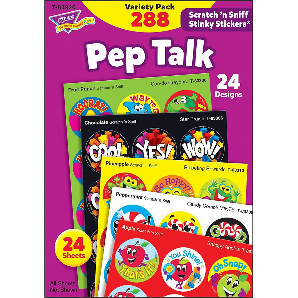Pep Talk Trend Stinky Stickers